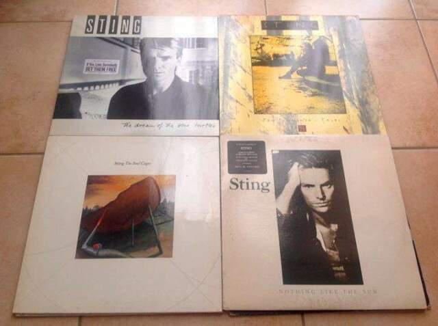 Lp 33 giri in vinile di sting e dei police Lp 33 giri in vinile di sting e dei police