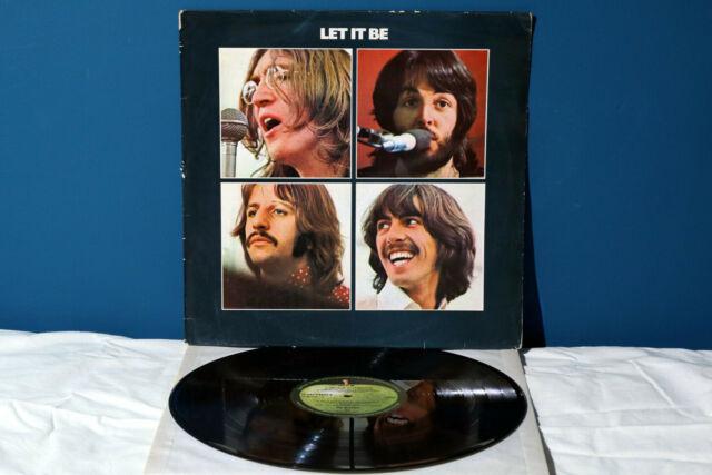 The beatles let it be lp vinile *ex-/ex-* 1970 raro