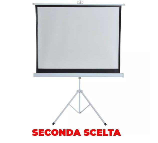 Schermo di proiezione 100 pollici con treppiedi formato 4:3 Schermo di proiezione 100 pollici con treppiedi formato 4:3