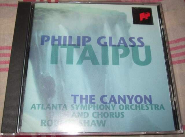 Philip Glass Itaipu The Canyon CD