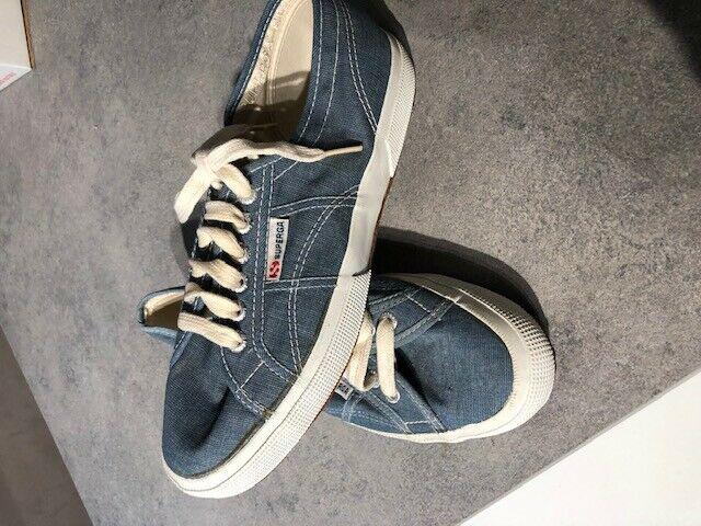 Scarpe superga originali nuove mai usate n. 40 tela jeans Scarpe superga originali nuove mai usate n. 40 tela jeans