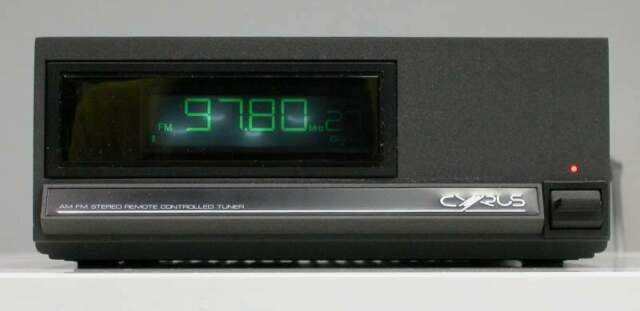 Cyrus tuner sintonizzatore stereo Cyrus tuner sintonizzatore stereo