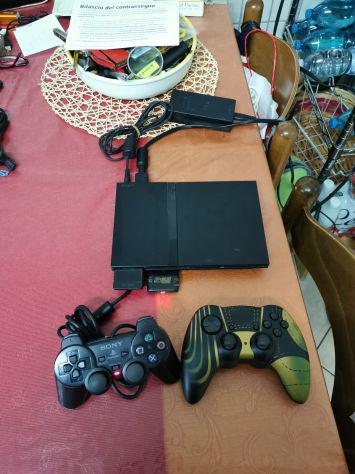 Console playstation 2 slim due controller memory card e Console playstation 2 slim due controller memory card e