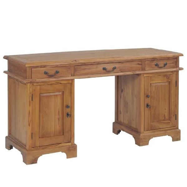 Vidaxl scrivania 140x50x76 cm in legno massello di teak Vidaxl scrivania 140x50x76 cm in legno massello di teak