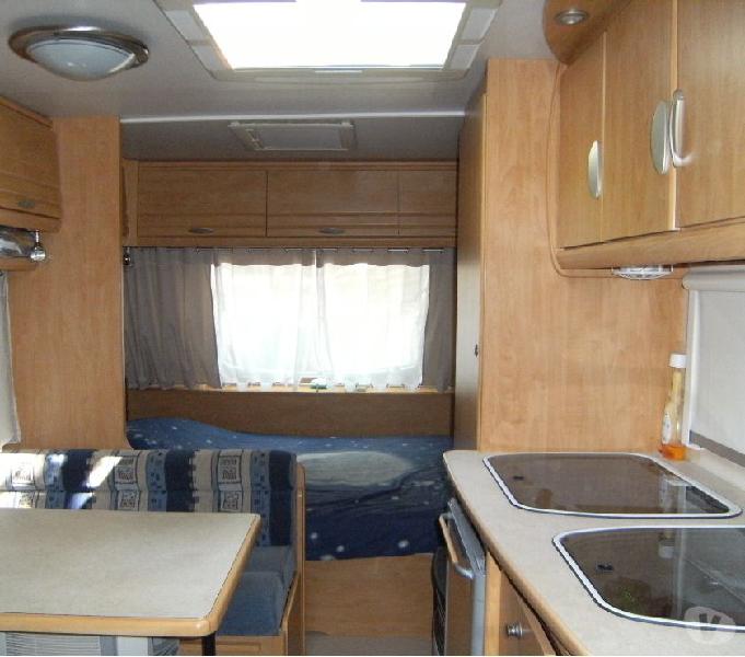 Roulotte caravelair eldorado 540 con veranda e tendalino