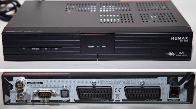 Decoder humax dtt-3600 con slot tessera Decoder humax dtt-3600 con slot tessera