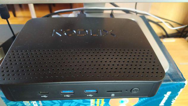 Kodlix fanless mini pc gn41 (silenzioso) 64 + 256 gb ssd