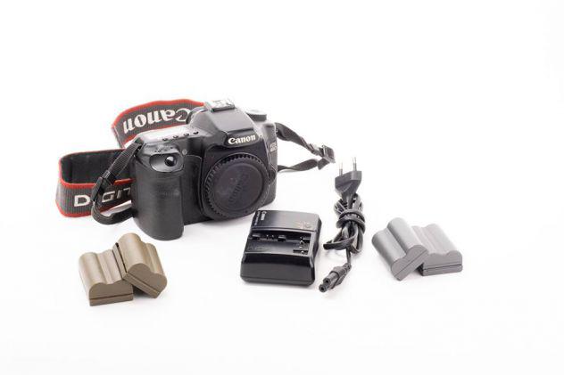 Canon eos 40d con batterie e flash 550ex