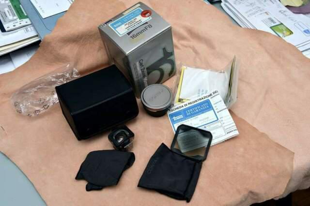 Contax g carlzeiss hologon 16mm f8.0t*+anello sony e-mount Contax g carlzeiss hologon 16mm f8.0t*+anello sony e-mount