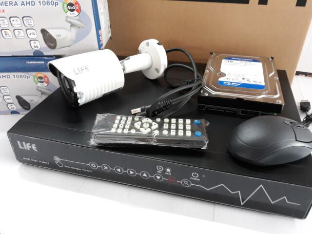 Kit video sorveglianza ahd 4 canali Kit video sorveglianza ahd 4 canali