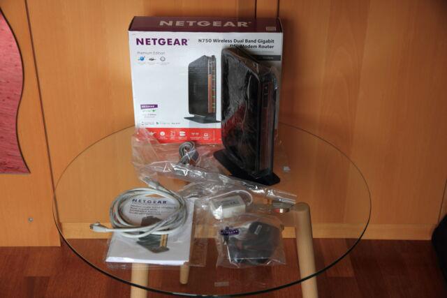 Netgear dgnd4000 modem router gigabit premium wi-fi n750 Netgear dgnd4000 modem router gigabit premium wi-fi n750