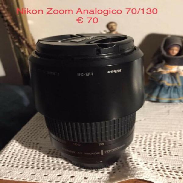 Zoom analogico nikon 70/130 usato Zoom analogico nikon 70/130 usato