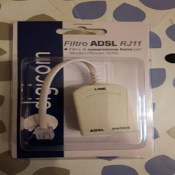 Filtro adsl rj11 digicom Filtro adsl rj11 digicom