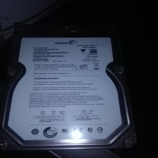 Hard disk 1 tera segate