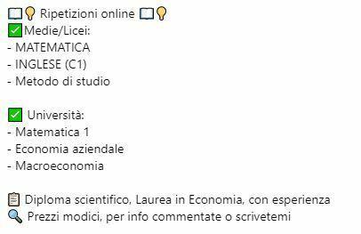 Ripetizioni online ðŸ“–ðŸ’¡ liceo scientifico,