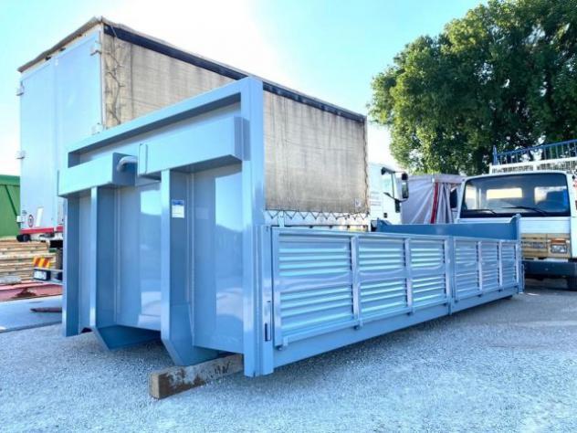 Container a pianale con sponde e piantoni rimovibi rif. Container a pianale con sponde e piantoni rimovibi rif.