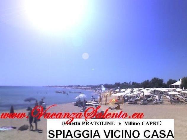 Pescoluse a 50 m. dal mare villetta con ampio spazio Pescoluse a 50 m. dal mare villetta con ampio spazio