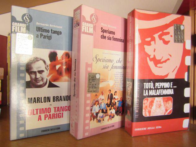 VHS serie "i grandi film del Corriere della Sera"