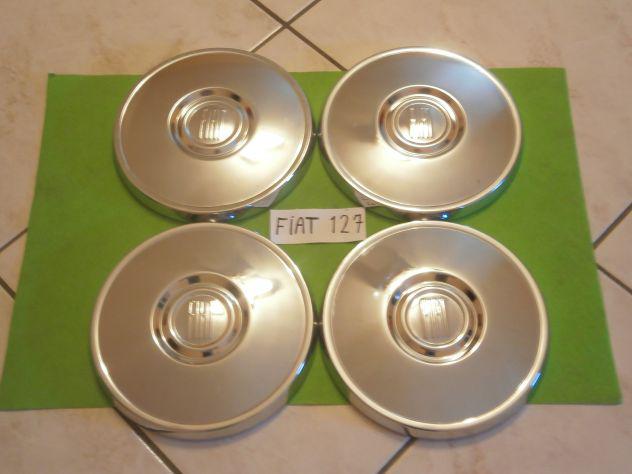 Set 4 Coppe Ruota Copricerchio Borchie Fiat Nuova 500 dal 2007 r 15, Prezzi e Offerte