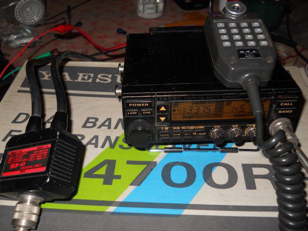 Radiotrasmittente bibanda yaesu ft 4700