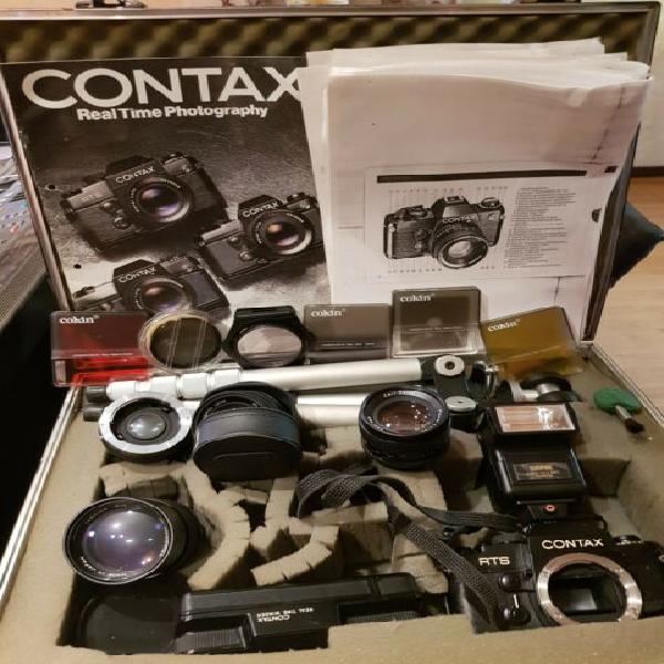 Contax rts con valigia e accessori Contax rts con valigia e accessori