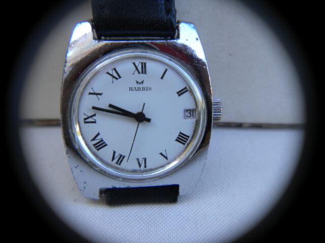 Orologio vintage anni 60 Harris meccanico carica manuale