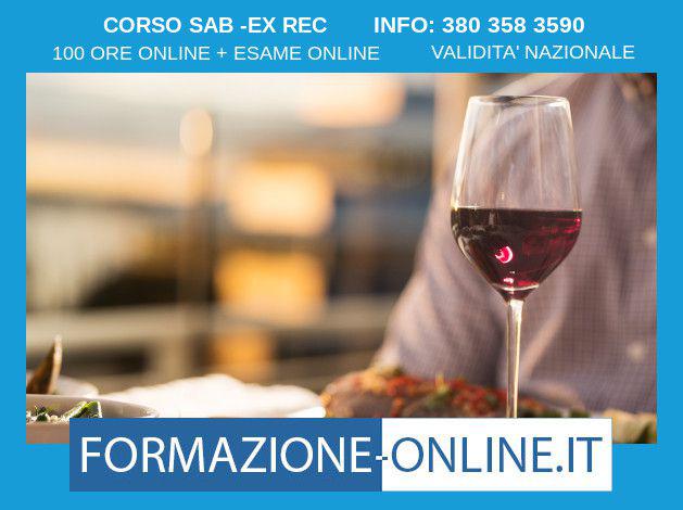 CORSO SAB - EX REC 100% ONLINE - VALIDITA' NAZIONALE-ROVIGO