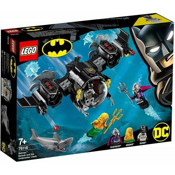 Lego super heroes 76116 batsub di batman e il duello