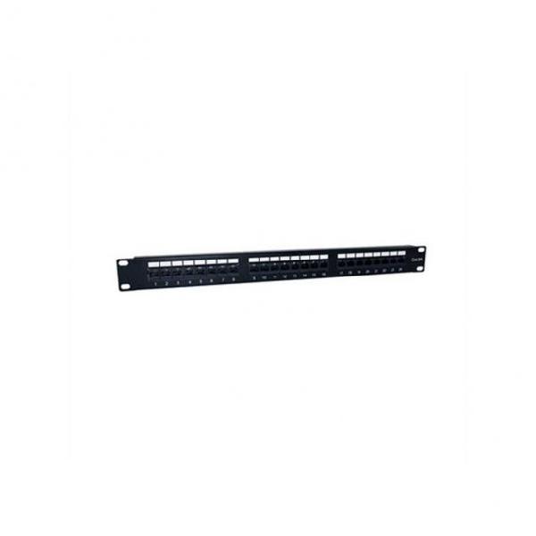 Patch panel 24 porte utp categoria 6 2lan arap19c6a24utp 19&quot;