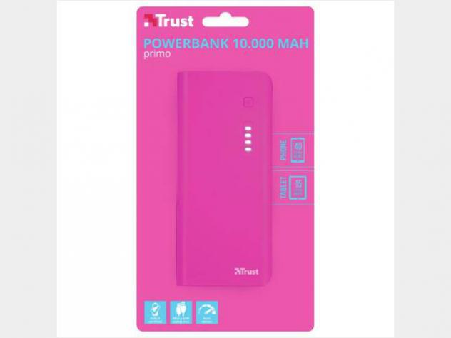 Powerbank trust primo 10000 mah batteria portatile nuovo Powerbank trust primo 10000 mah batteria portatile nuovo