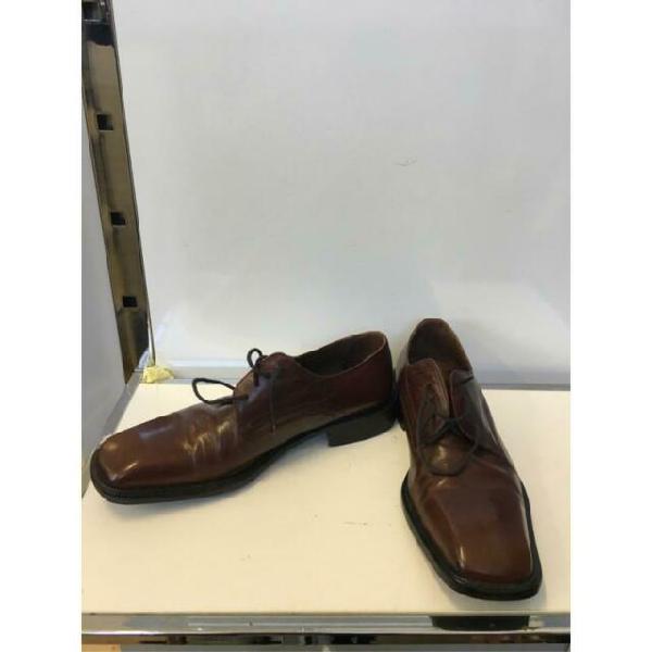 Scarpe uomo valleverde marrone stringata punta quadrata Scarpe uomo valleverde marrone stringata punta quadrata