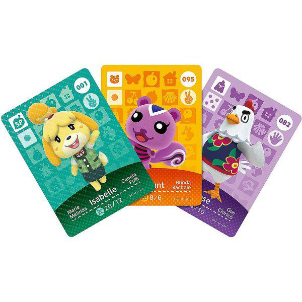 Carte amiibo animal crossing per nintendo switch - serie 1 Carte amiibo animal crossing per nintendo switch - serie 1