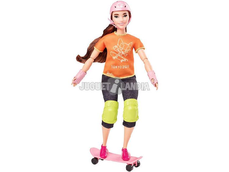 Barbie Olimpiadi Skateboarder Mattel GJL78