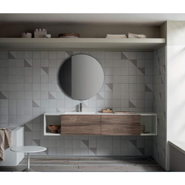 Composizione moderna da bagno da 200 cm arbi bathroom 29l