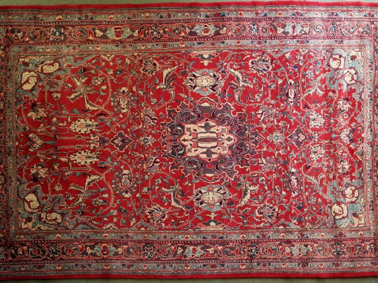 Tappeto in lana rettangolare classico Old Persia cm.125x300