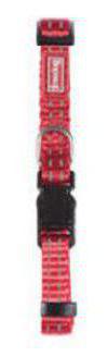 Freedog collare riflettente in nylon rosso per cani Freedog collare riflettente in nylon rosso per cani