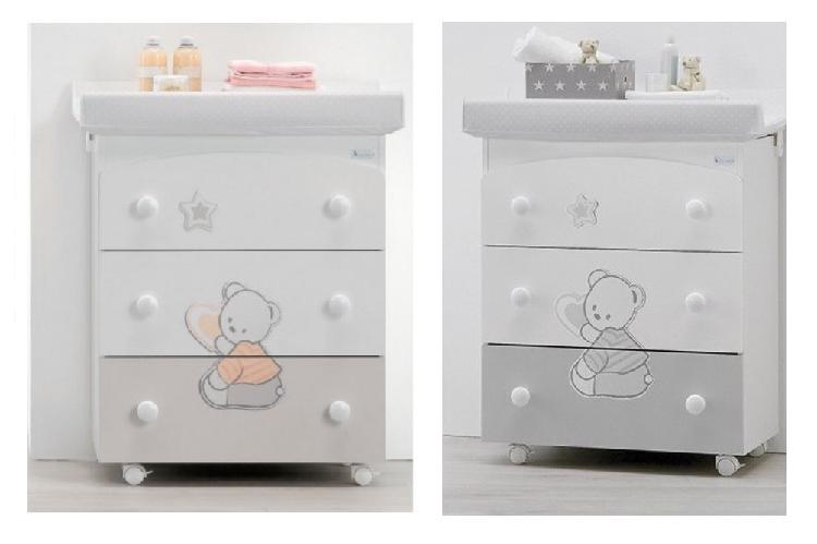 Bagnetto fasciatoio azzurra design cuore stelle Bagnetto fasciatoio azzurra design cuore stelle