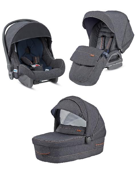 Inglesina - trilogy system quattro village denim- telaio in Inglesina - trilogy system quattro village denim- telaio in