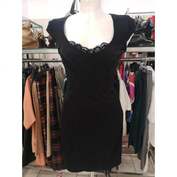Vestito donna nero guess dettaglio pizzo tg s Vestito donna nero guess dettaglio pizzo tg s
