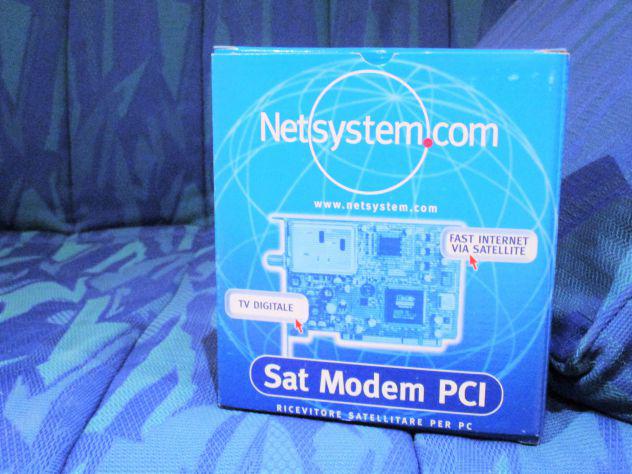 Satellite modem pci netsystem - tv via satellite e dati su Satellite modem pci netsystem - tv via satellite e dati su