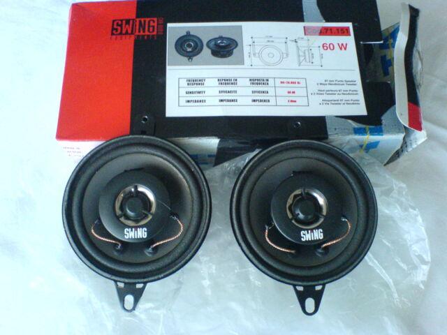 Casse stereo 2 vie coassiali fiat punto prima serie