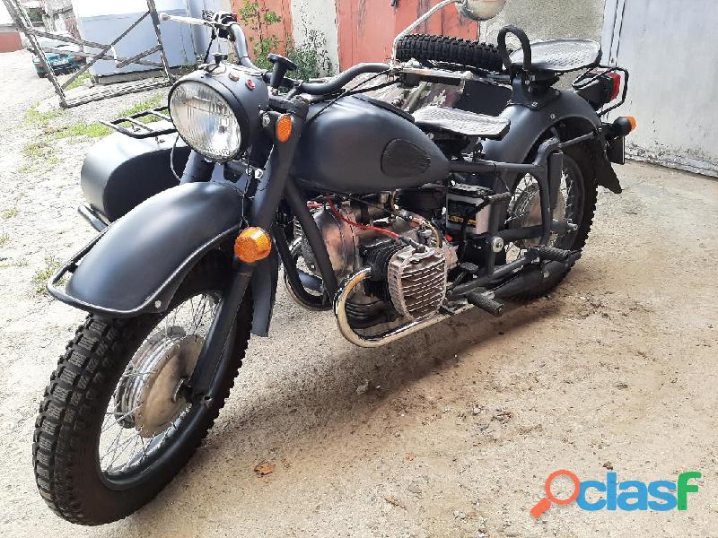 Sidecar doppia trazione dnepr mt12 k 750 militare