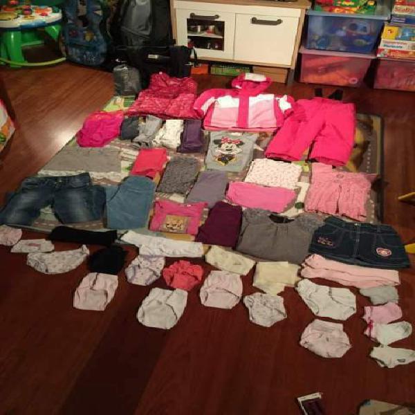 Lotto stupendo abbigliamento scarpe bambina 2-4 anni omaggi