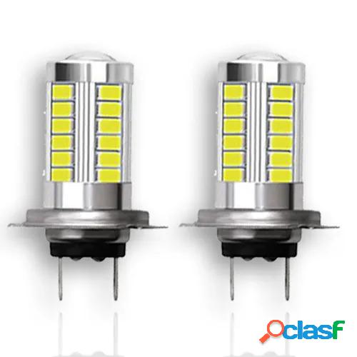 2pcs car led h4 h7 h8/h11 9005 9006-5630-33 led headlight fog light lamps 12v