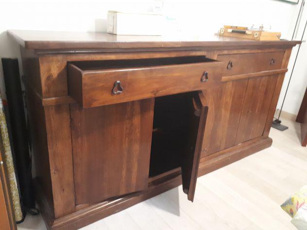 Credenza in legno massello stile arte povera