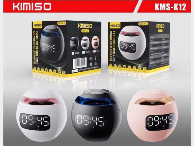 CASSA BLUETOOTH SPEAKER RADIO, SVEGLIA, OROLOGIO nn Nuovo