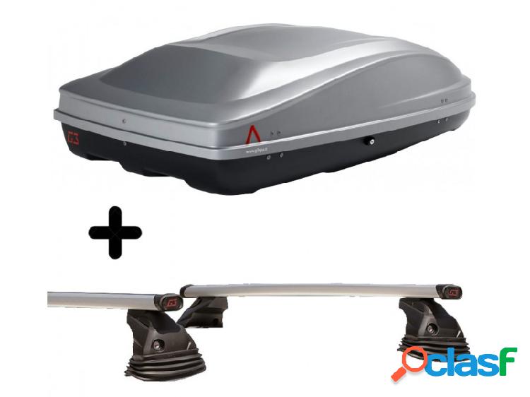Kit box e barre portatutto per honda civic (2001-2006) baule Kit box e barre portatutto per honda civic (2001-2006) baule