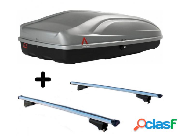 Box baule auto + barre tetto seat altea freetrack portabagagli Box baule auto + barre tetto seat altea freetrack portabagagli