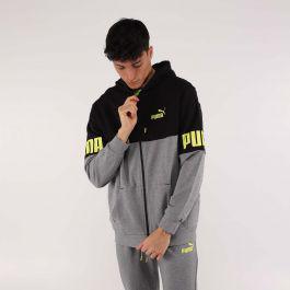 Puma felpa zip cap. power color block Puma felpa zip cap. power color block