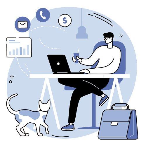 Lavoro in smart working Lavoro in smart working